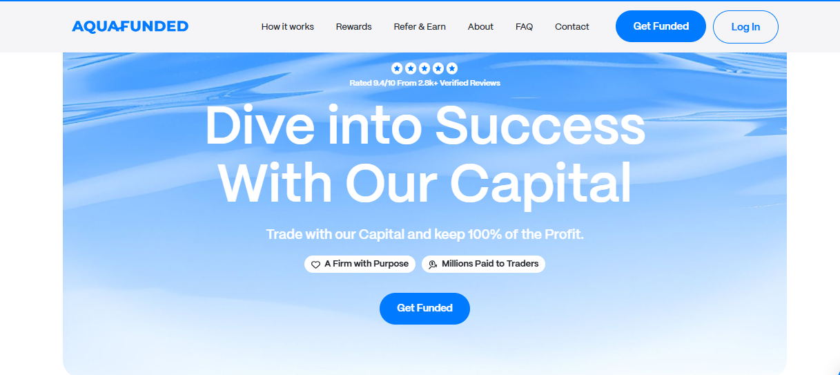 fastest payout prop firms aquafunded
